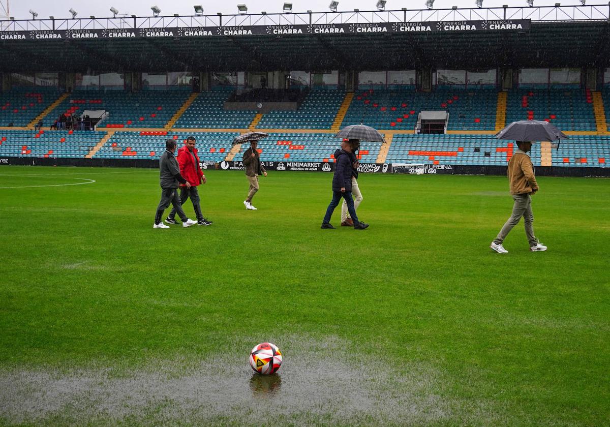 Imagen del terreno de juego del Helmántico.