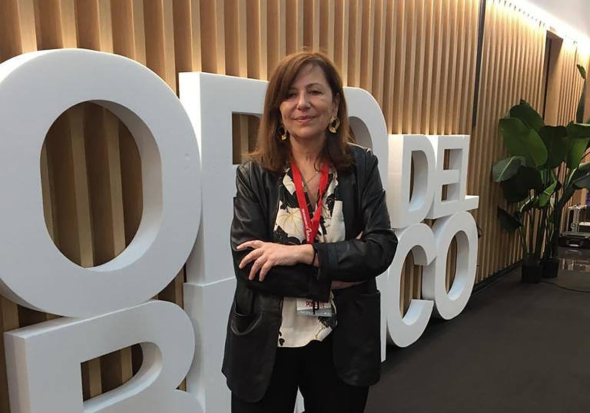 Esther Manzano, en el encuentro ibérico.