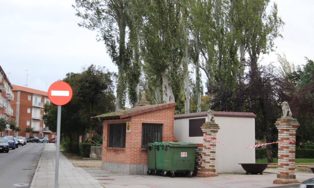 El temporal de lluvia y viento Ciarán deja su huella en la comarca de Peñaranda