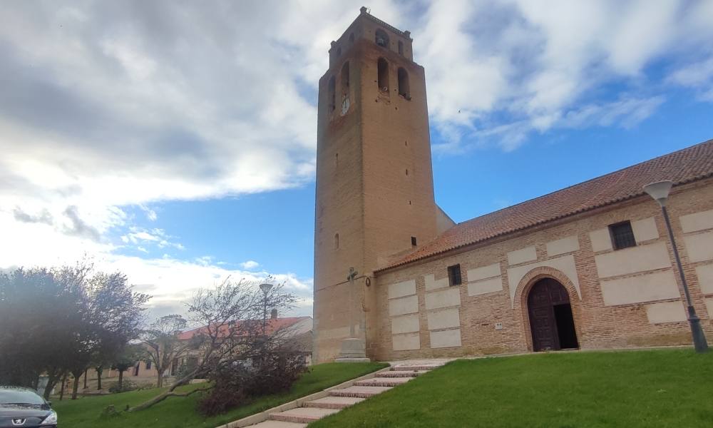 El temporal de lluvia y viento Ciarán deja su huella en la comarca de Peñaranda