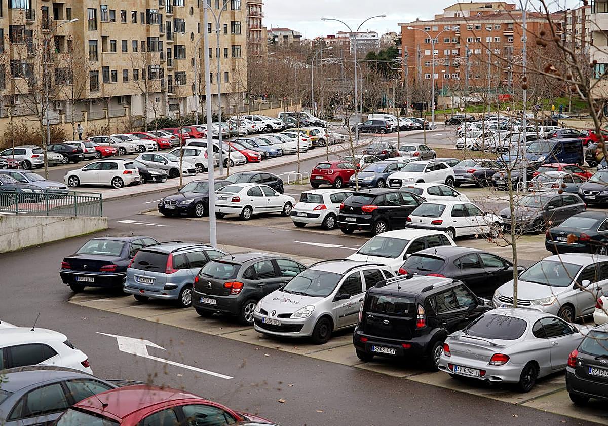 Parking de la calle La Radio