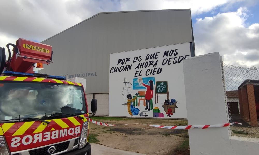 La comarca de Peñaranda siente la borrasca &#039;Domingos&#039;