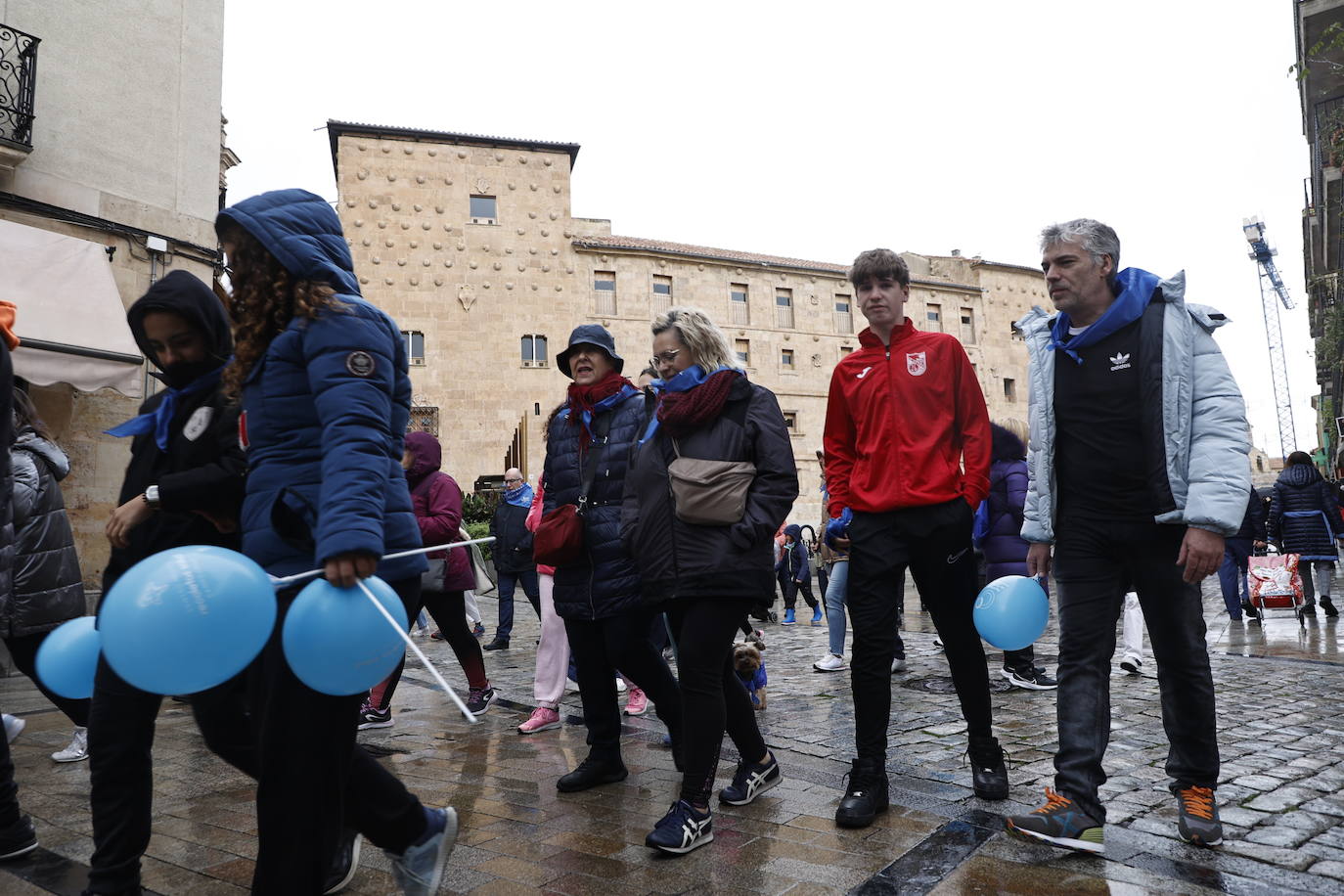 La marcha por la diabetes en Salamanca, en imágenes