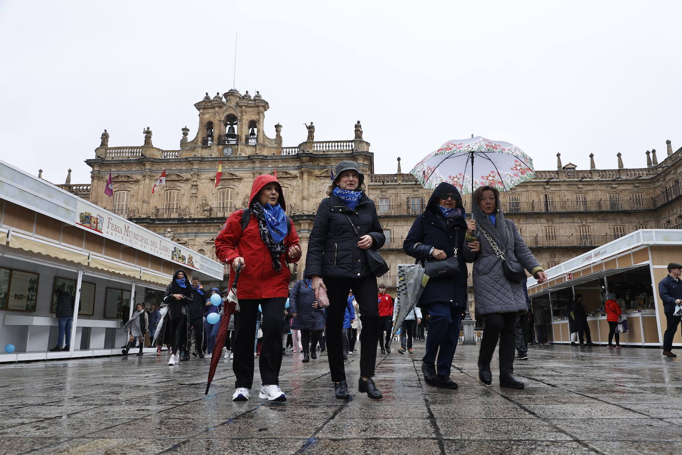 La marcha por la diabetes en Salamanca, en imágenes