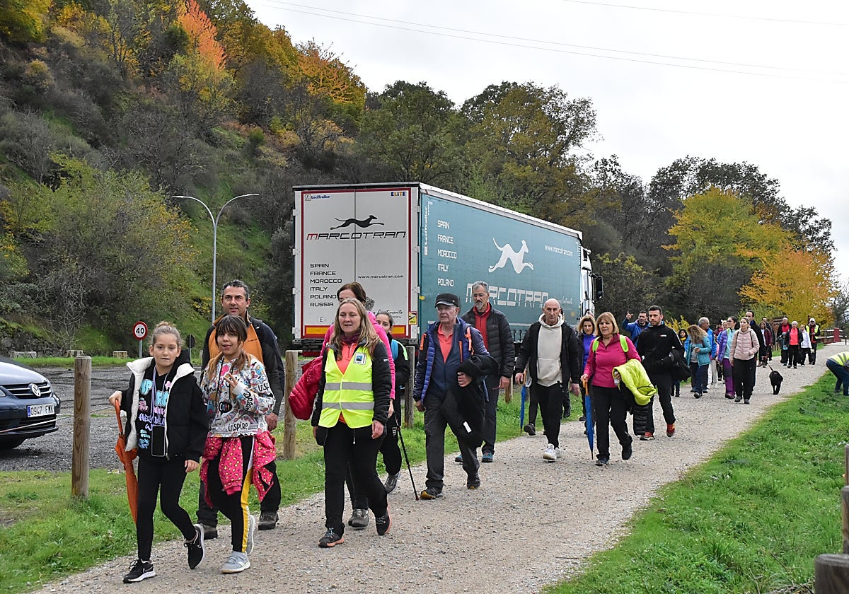Imagen de la marcha del otoño celebrada el año pasado.