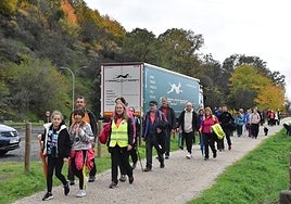 Imagen de la marcha del otoño celebrada el año pasado.