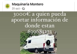El dueño de las motos robadas en Gallegos de Aragañán ofrece 3.000 euros de recompensa a quien le ayude a encontrarlas