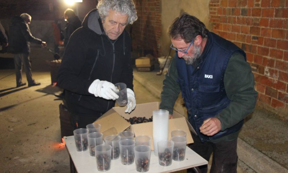 Castañas a un euro en Cantaracillo y Babilafuente