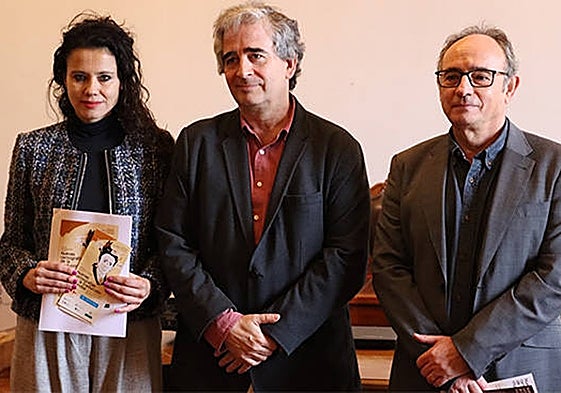 María José Bruña Bragado, Miguel Marañón Ripoll y Manuel González de la Aleja.