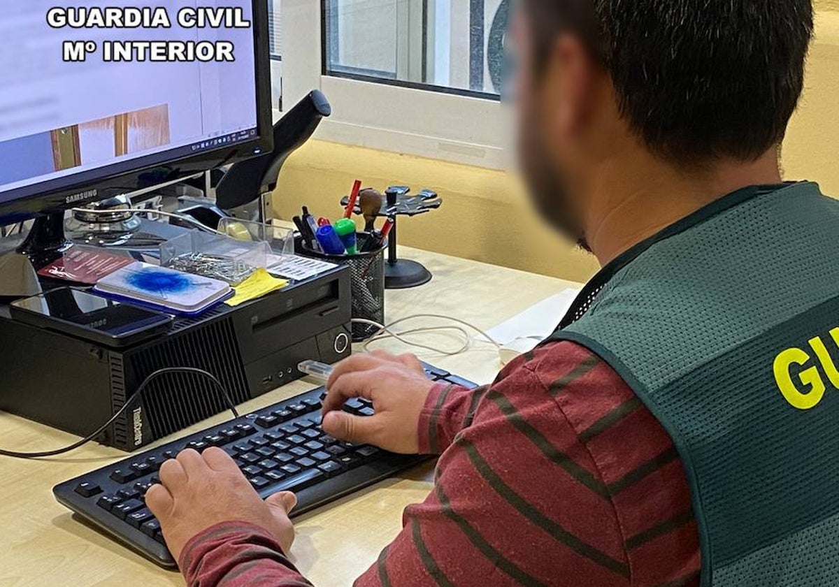 La Guardia Civil investigó el caso.