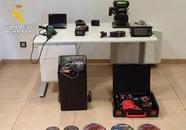 Detienen al autor del robo en un taller mecánico con un botín de 15.000 euros