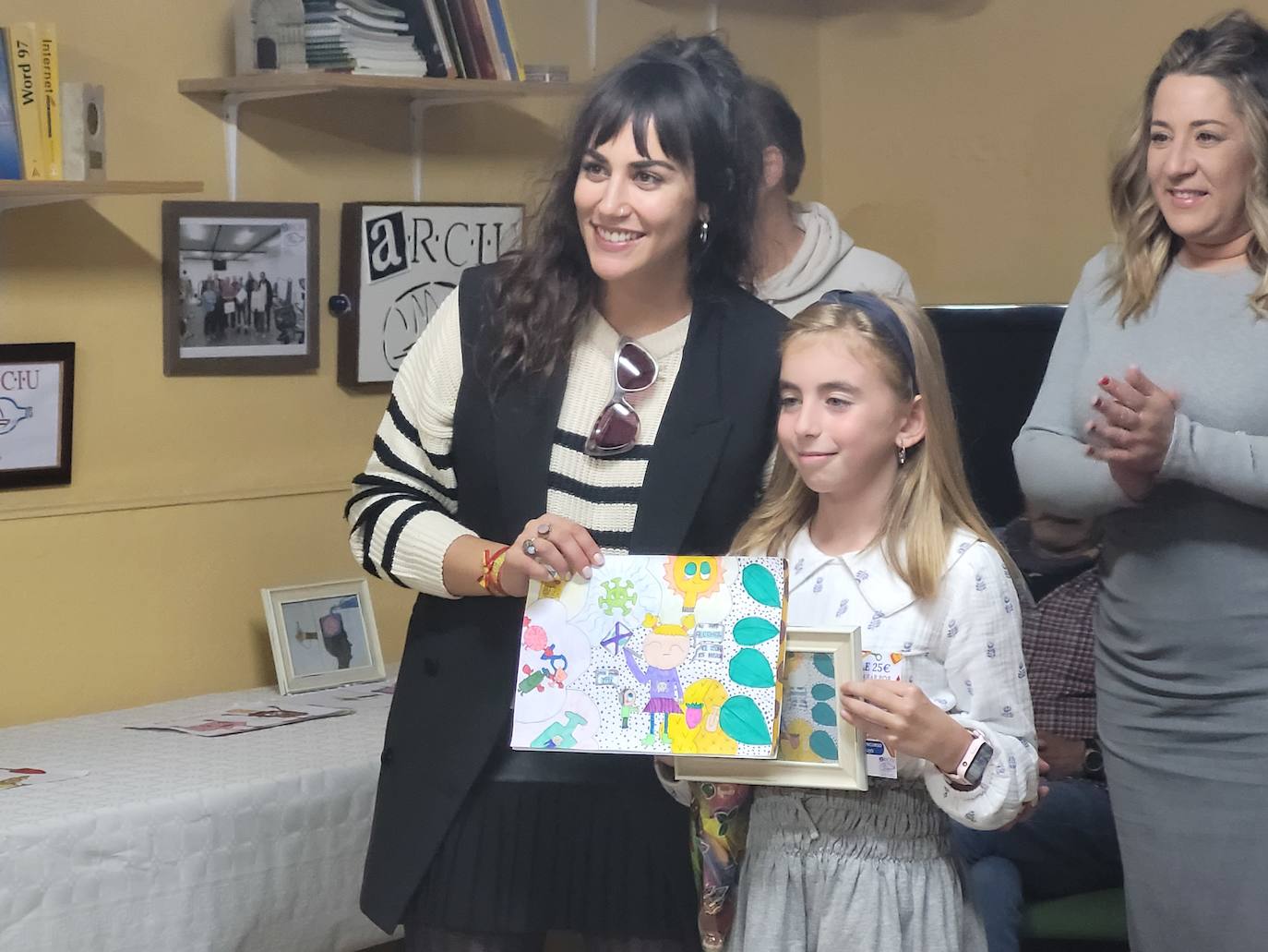 Arciu premia en Miróbriga los mejores dibujos infantiles frente al alcohol