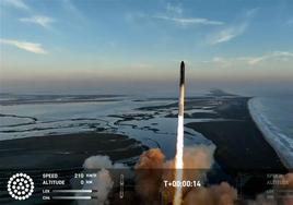 SpaceX lanza de nuevo su meganave Starship y termina explotando otra vez