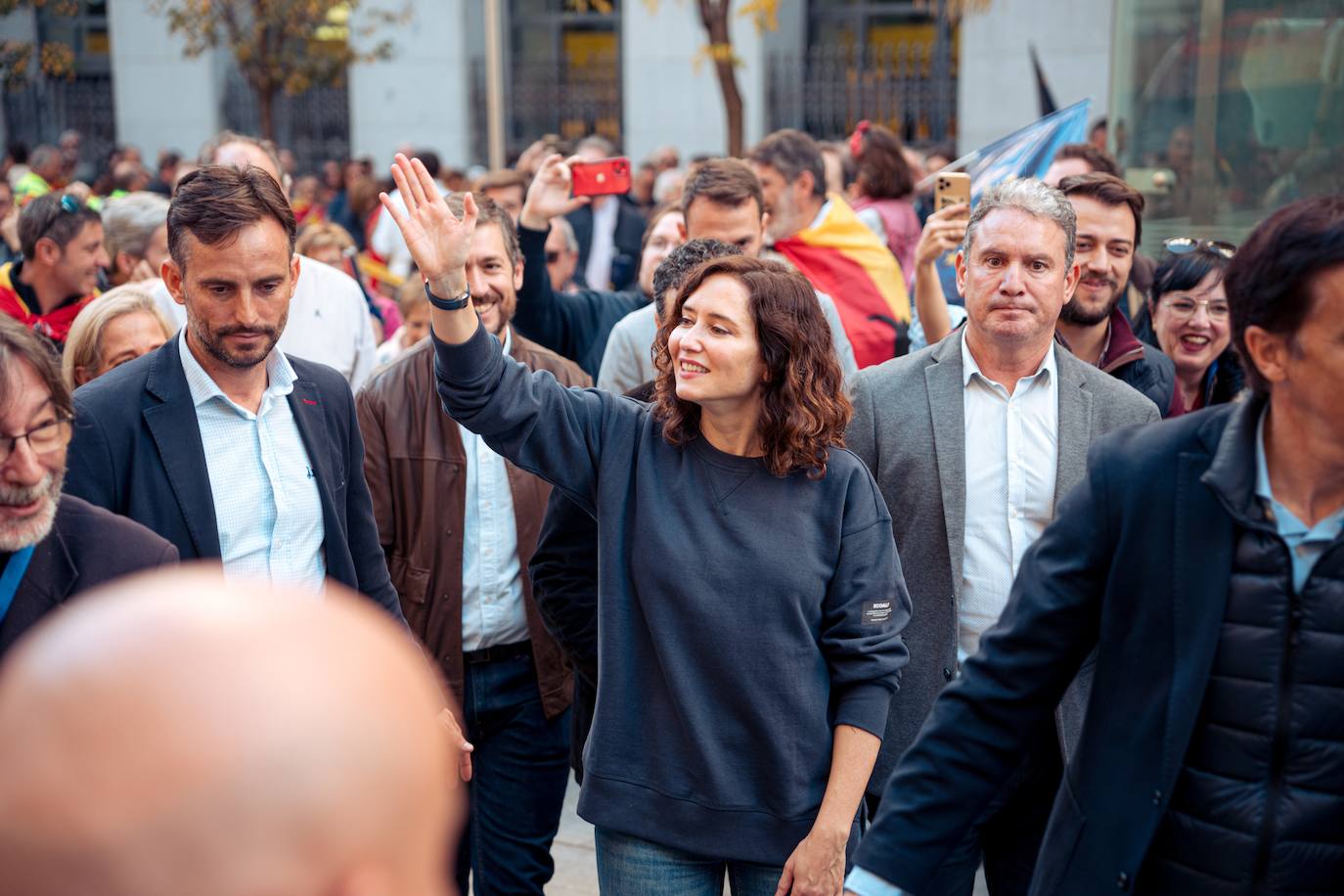 Un millón de personas se manifiestan contra la amnistía en Cibeles según los organizadores