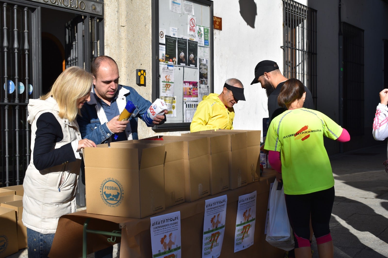 Más de 150 kilos de solidaridad en Alba de Tormes