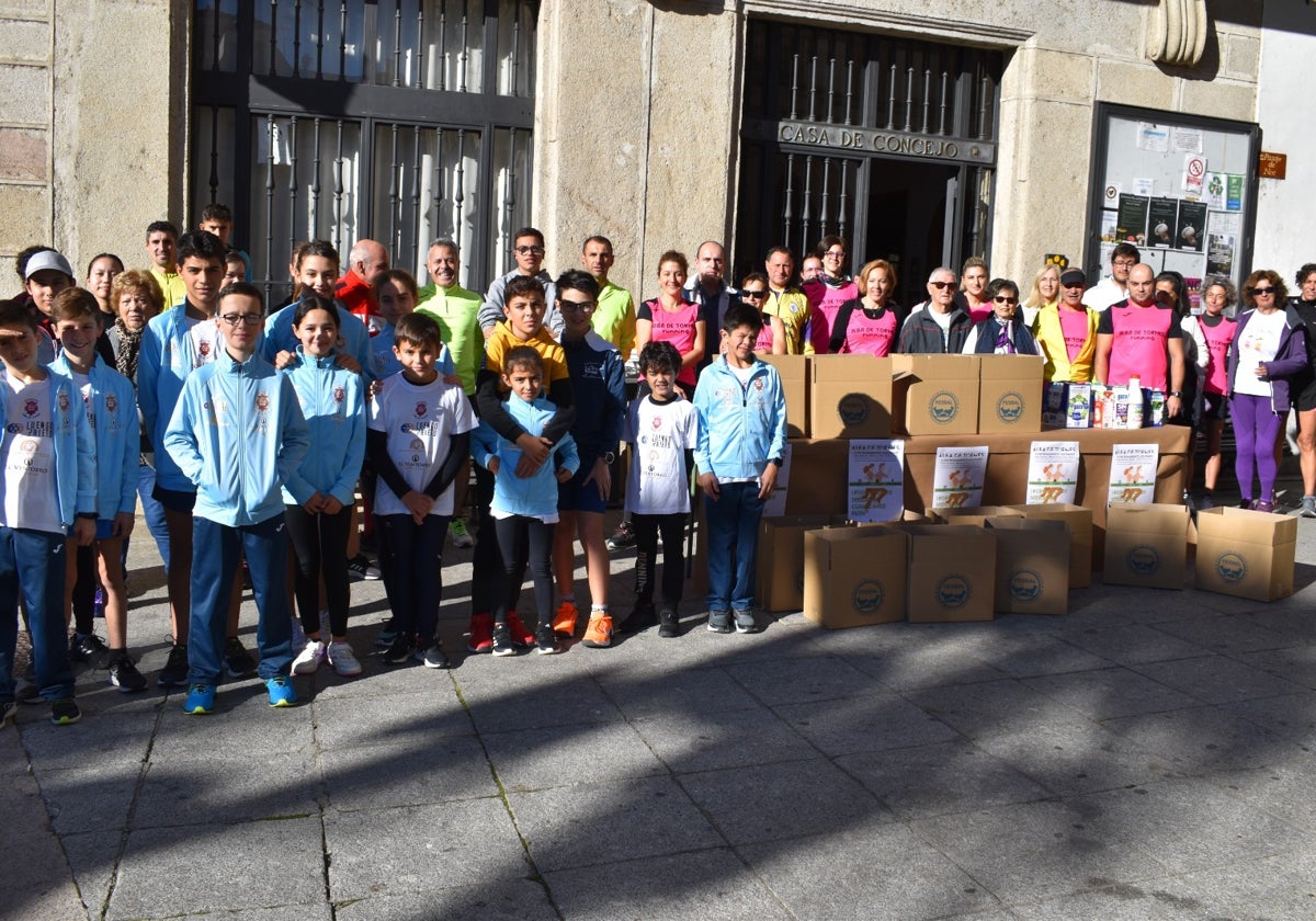 Más de 150 kilos de solidaridad en Alba de Tormes