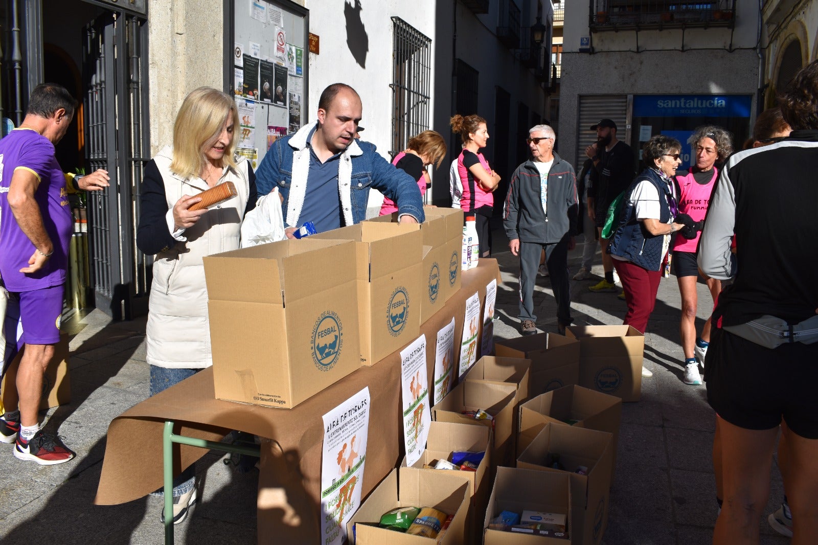 Más de 150 kilos de solidaridad en Alba de Tormes