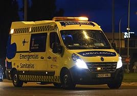 Ambulancia del Sacyl.