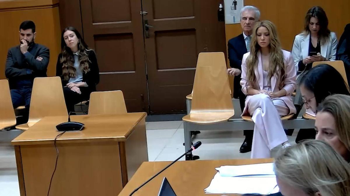 Así fue el juicio a Shakira en la Audiencia de Barcelona