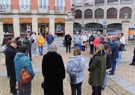 Conmemoración de Cáritas en la plaza del Buen Alcalde