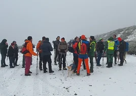 Imagen de un operativo realizado en enero de este año para localizar a José Antonio.