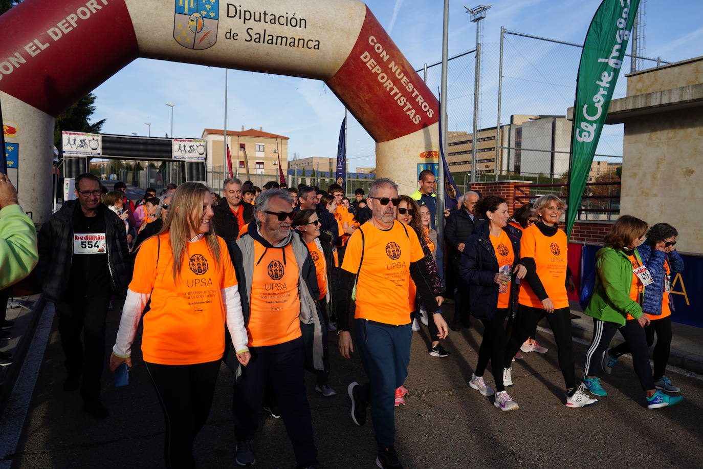 Nuevo exitazo de la San Silvestre Universitaria por las calles de Salamanca