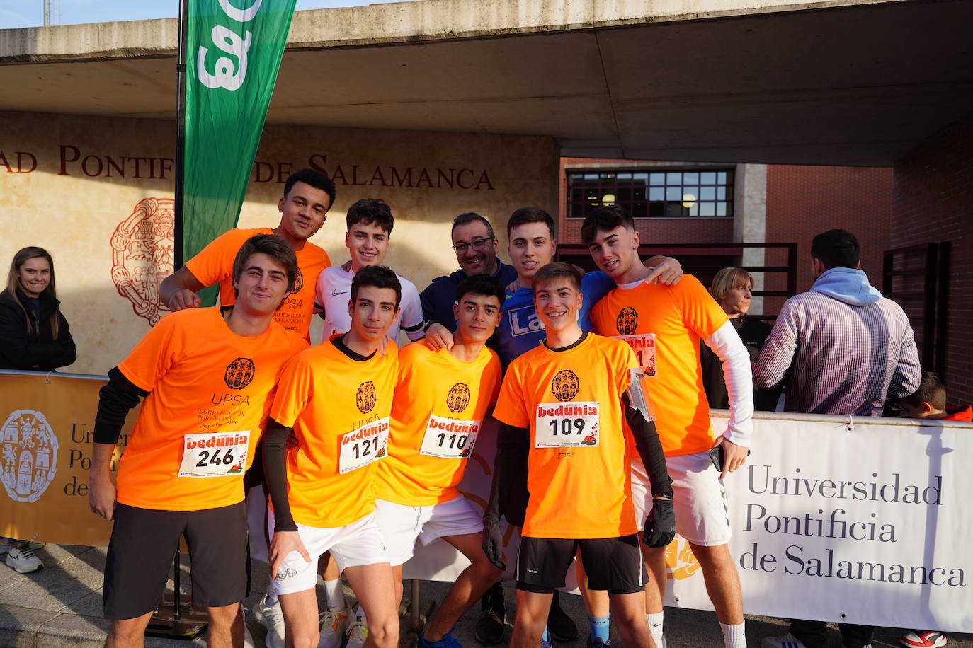 Nuevo exitazo de la San Silvestre Universitaria por las calles de Salamanca