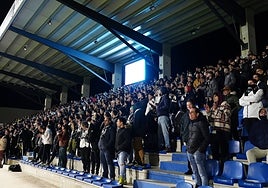Aficionados en el Reina Sofía.