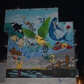 El nuevo mural 'Sueña' de Rober Bece en Santa Marta