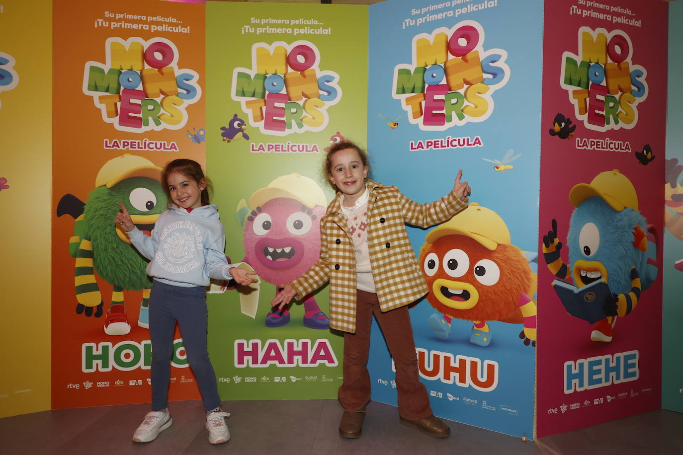 Así disfrutaron los más pequeños de la casa del preestreno de Momonsters en Salamanca