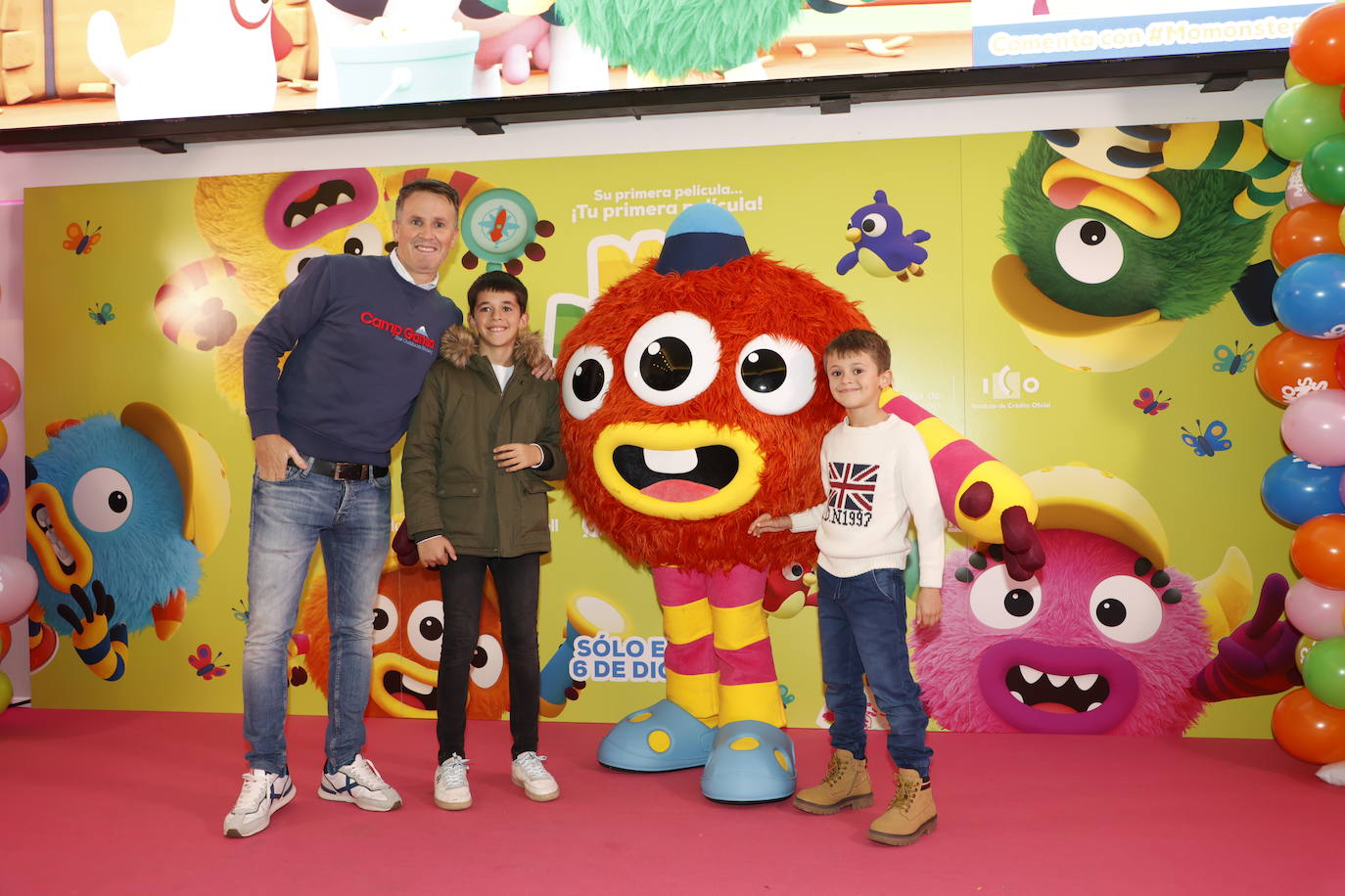 Así disfrutaron los más pequeños de la casa del preestreno de Momonsters en Salamanca