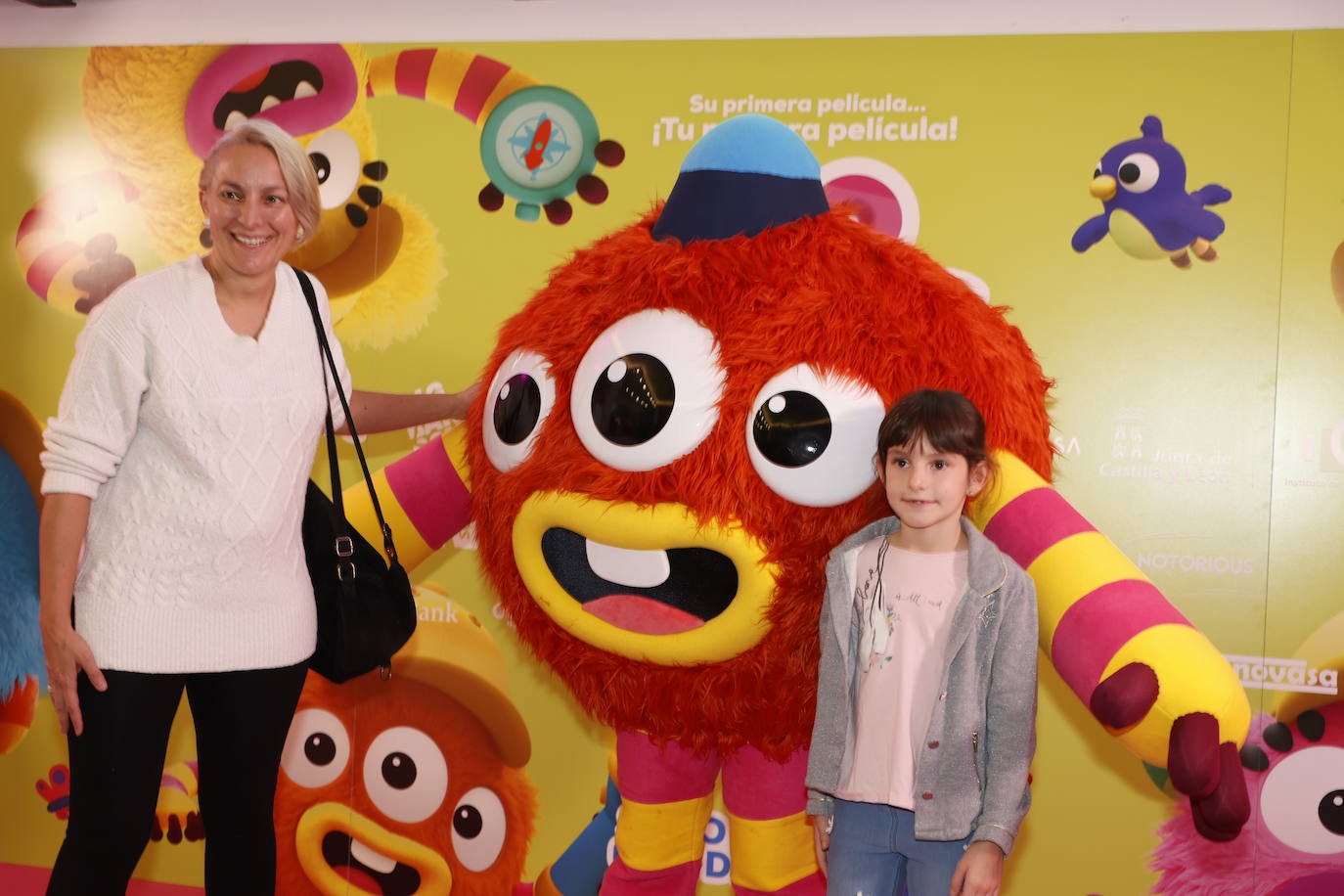 Así disfrutaron los más pequeños de la casa del preestreno de Momonsters en Salamanca