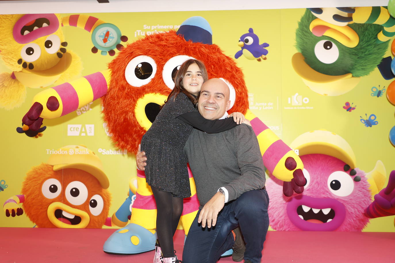 Así disfrutaron los más pequeños de la casa del preestreno de Momonsters en Salamanca