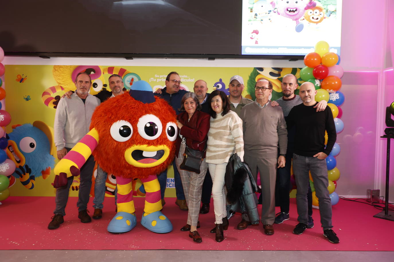 Así disfrutaron los más pequeños de la casa del preestreno de Momonsters en Salamanca