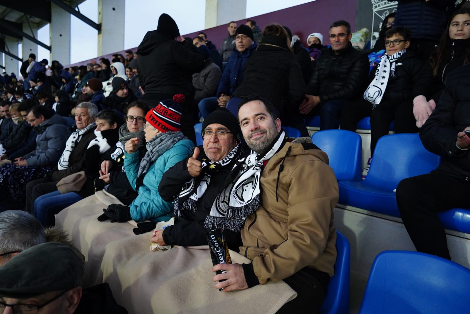 Búscate en la grada del Reina Sofía en el partido contra el Nàstic