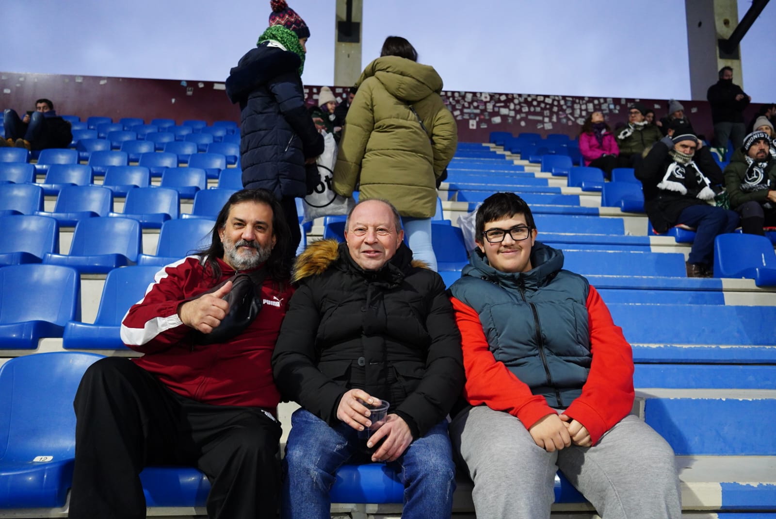 Búscate en la grada del Reina Sofía en el partido contra el Nàstic