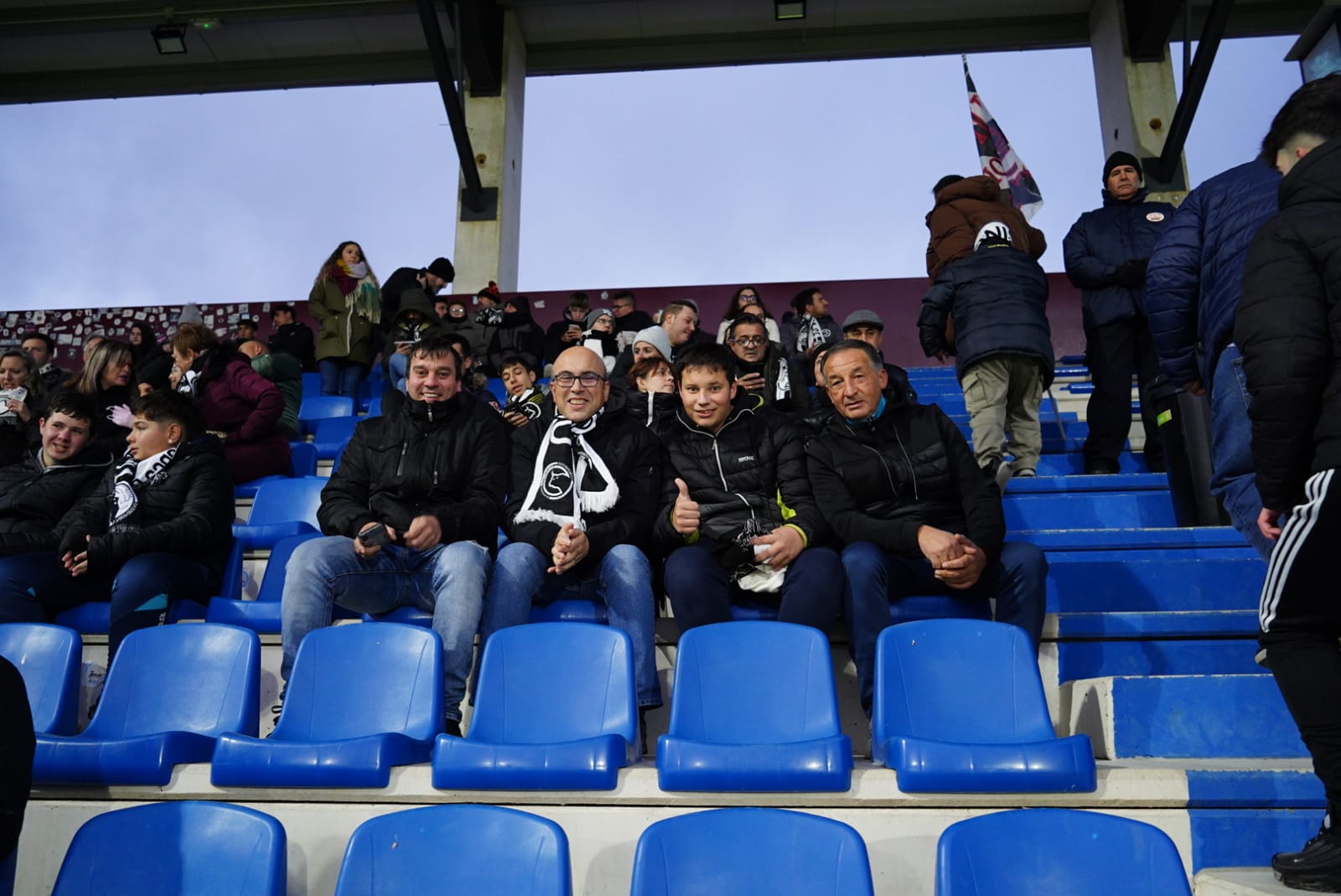 Búscate en la grada del Reina Sofía en el partido contra el Nàstic