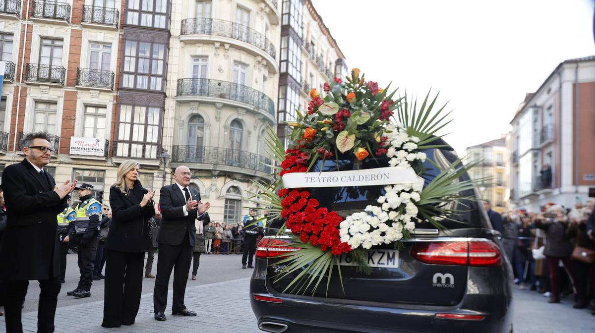 La emotiva despedida a Concha Velasco en Valladolid