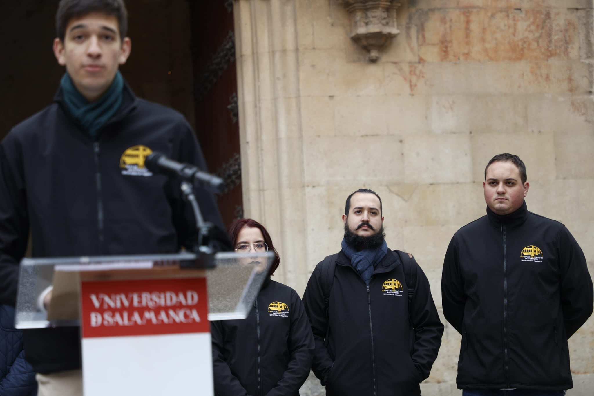 Absentismo universitario para denunciar las malas conexiones de tren y autobús con Salamanca