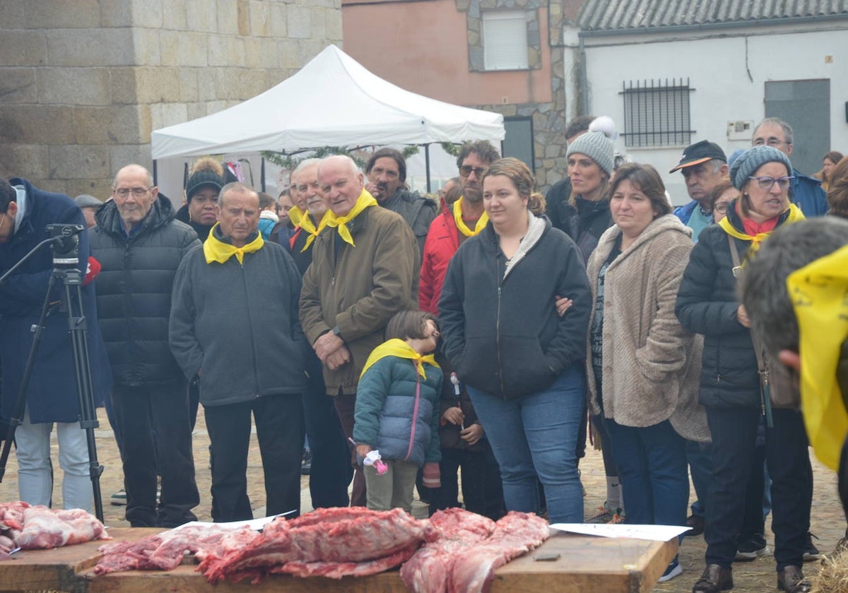 El Cabaco festeja la matanza tradicional