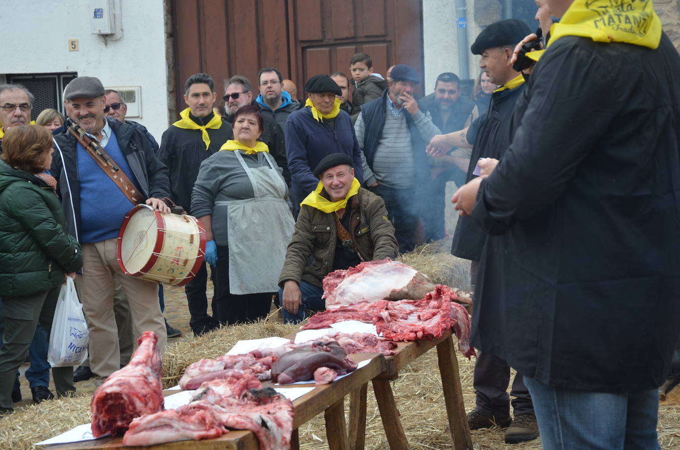 El Cabaco festeja la matanza tradicional