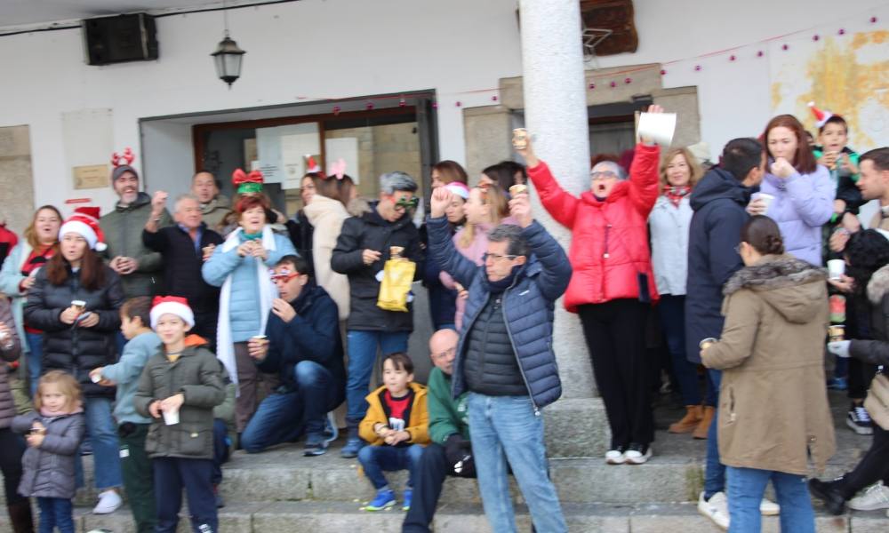 El singular pueblo de Salamanca que ya se ha tomado las doce uvas