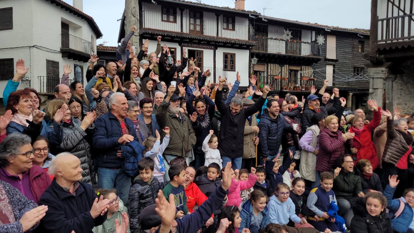 La explosión de alegría de La Alberca al conocer el triunfo, en imágenes