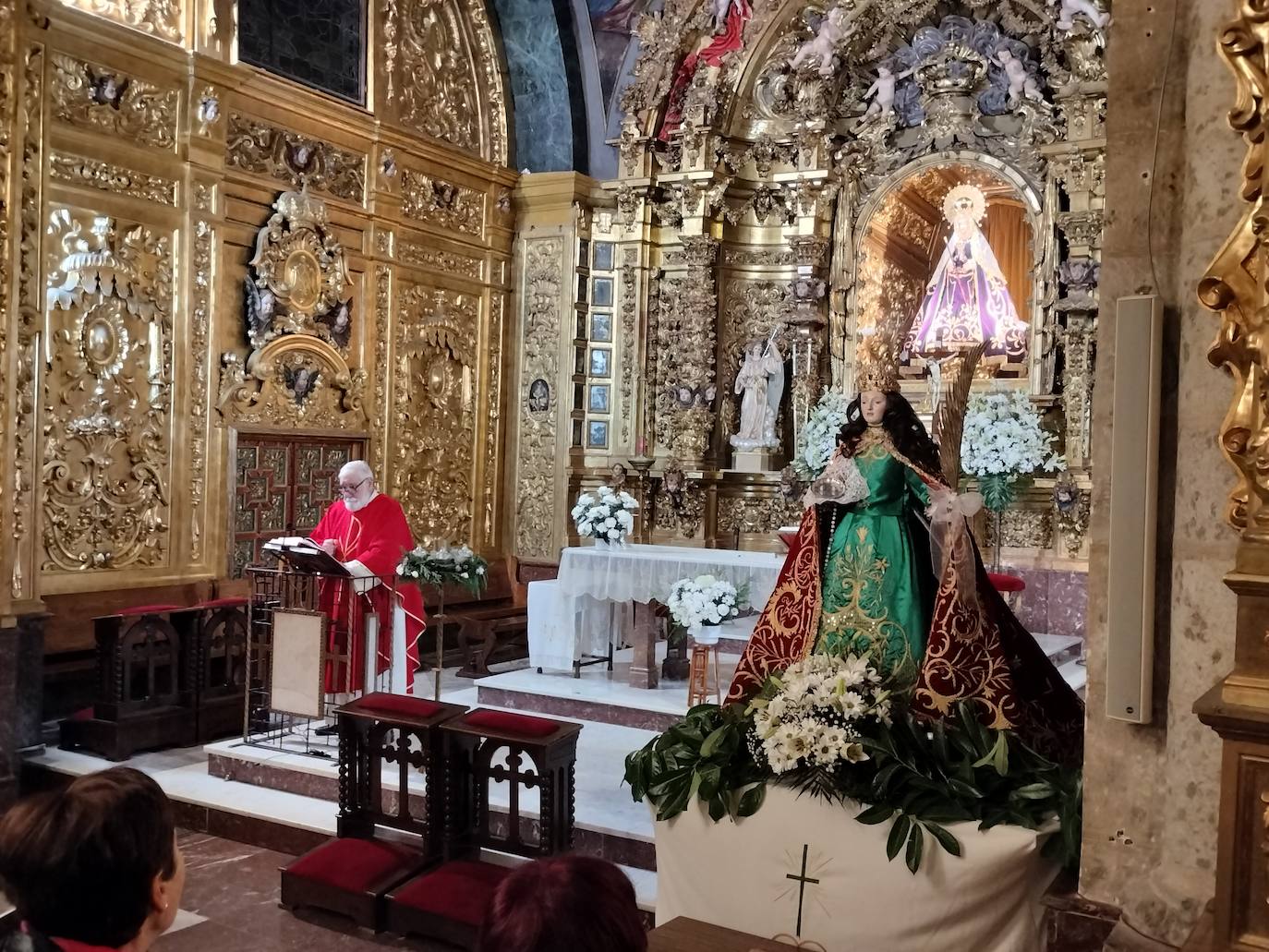 Los fieles de Béjar y Candelario mantienen la devoción por Santa Lucía