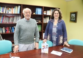 Manuel Bruno y Carolina Tardón ofrecieron un balance de la actividad de Cáritas Interparroquial en 2023.