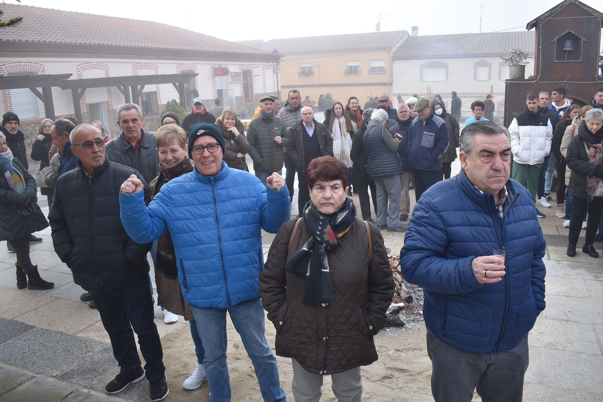 Galinduste celebra la matanza con un invitado muy famoso y más de 400 personas