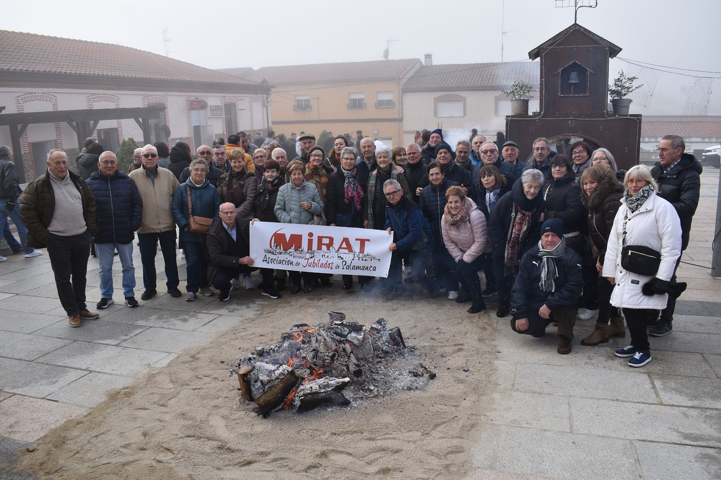 Galinduste celebra la matanza con un invitado muy famoso y más de 400 personas