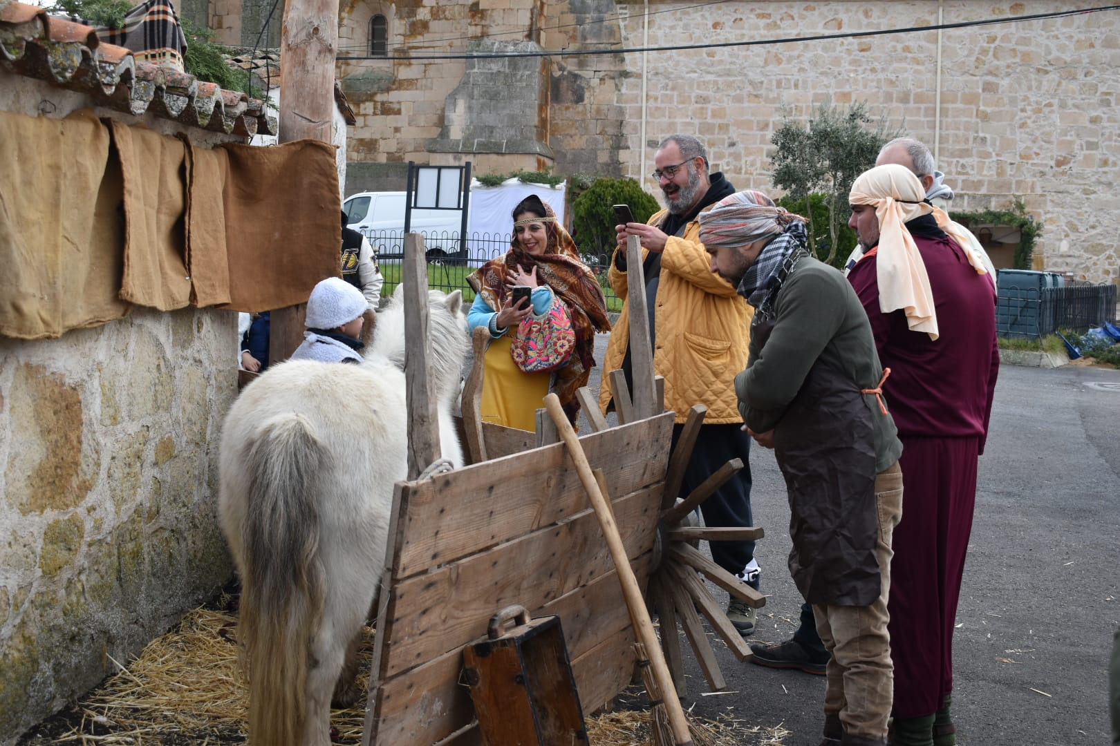 Navidad cargada de tradición con los primeros belenes vivientes