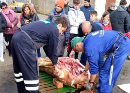 Las fotos de la matanza tradicional de Coca de Alba