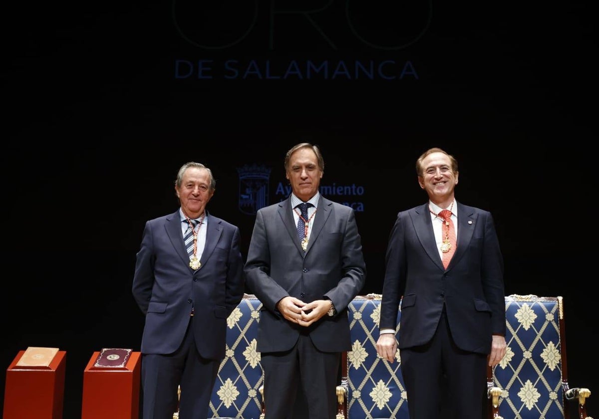 El acto de entrega de las Medallas de Oro de Salamanca, en imágenes